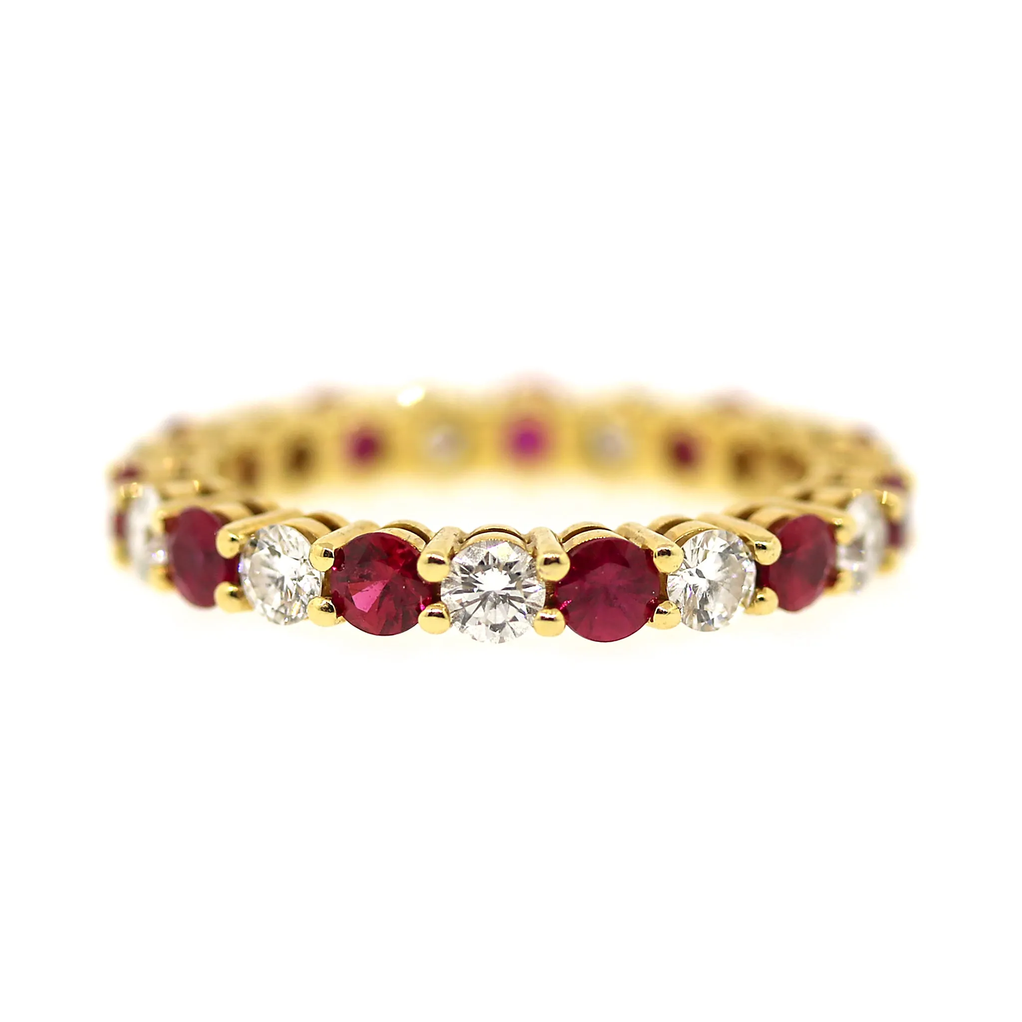 Tiffany and Co. Ruby and Diamond Forever Ring