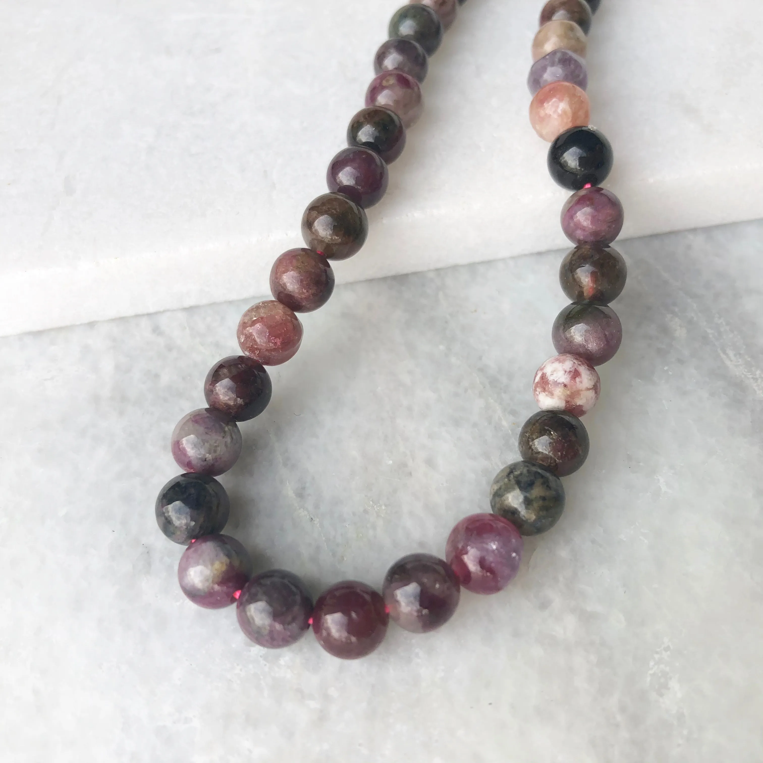 Tourmaline Bead Strand