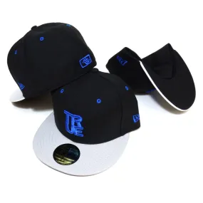 True Logo New Era Fitted Cap AJ Blue