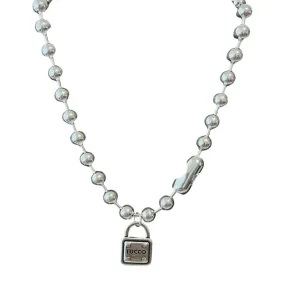 TUCCO CLOSED BALLS CHAIN NECKLACE