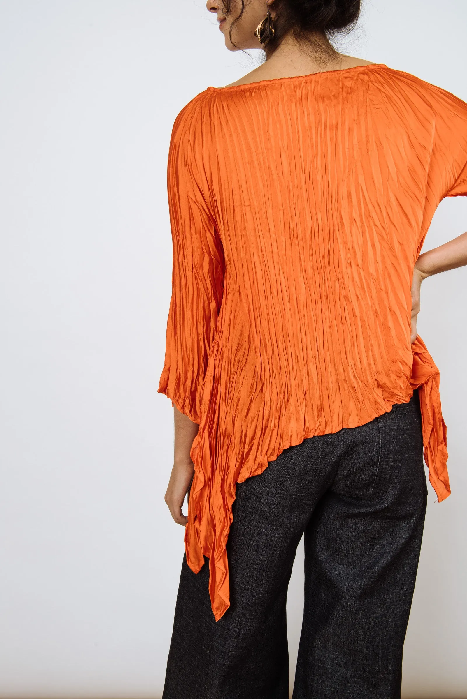 Twisted Square Top | Saffron