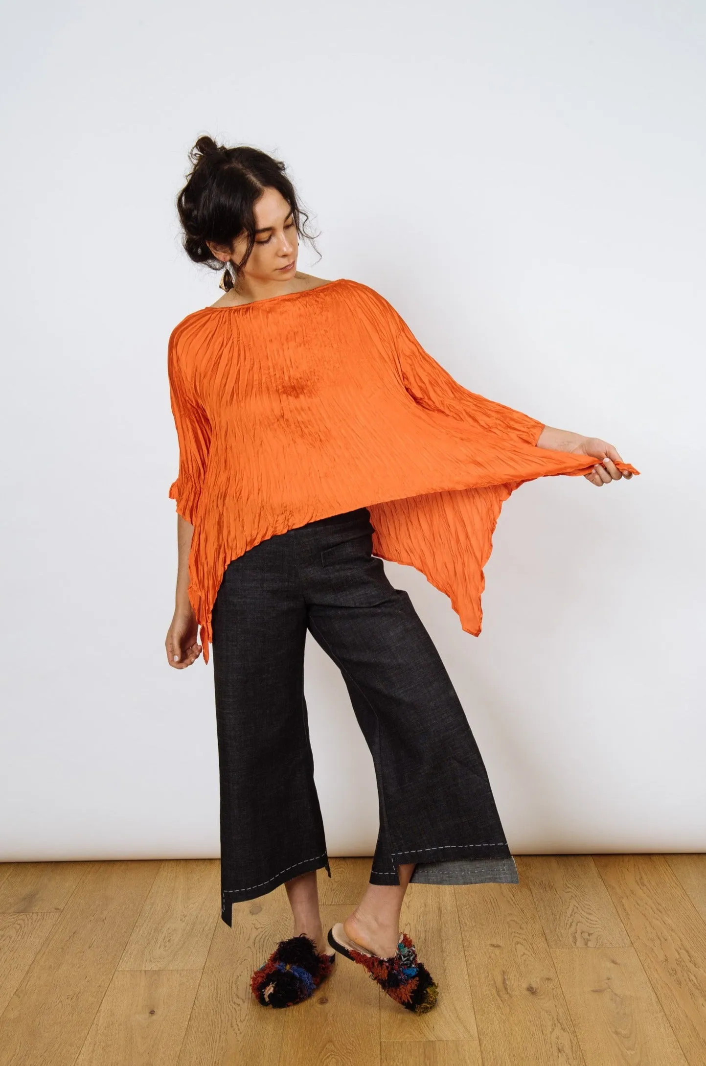 Twisted Square Top | Saffron