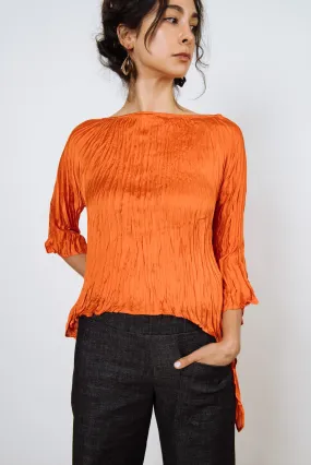 Twisted Square Top | Saffron