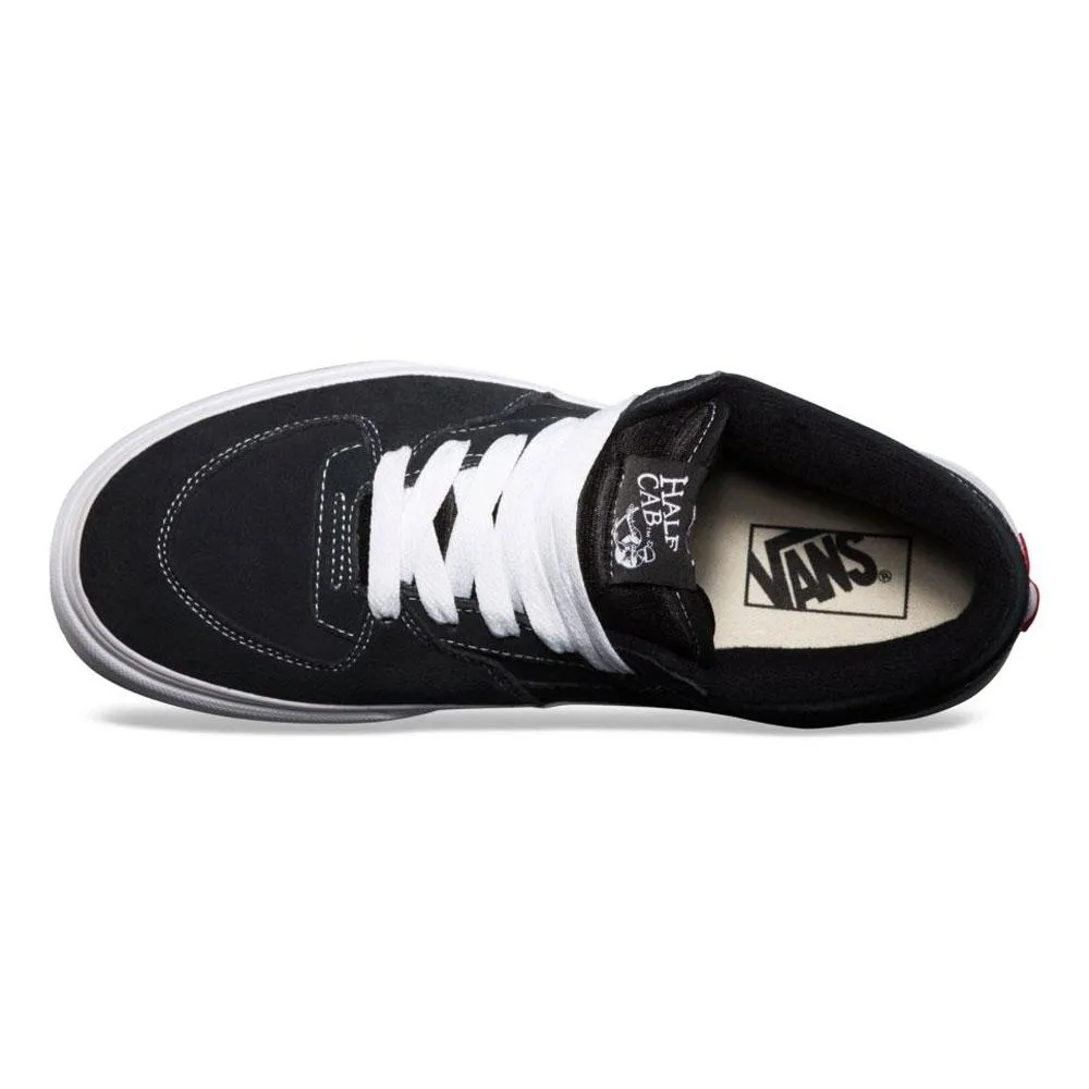 Vans Half Cab Trainers - Black / White