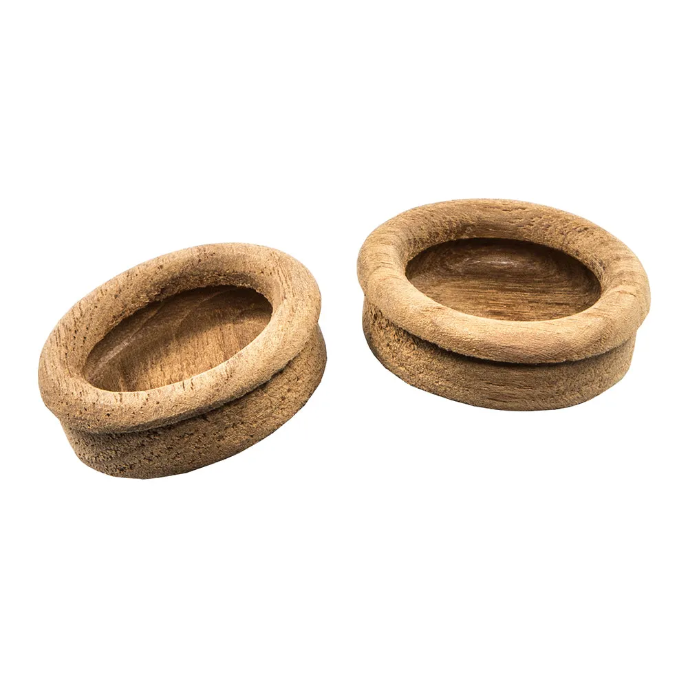 Whitecap Teak Round Drawer Pull - 1-3/8 Round - 2 Pack [60127-A]