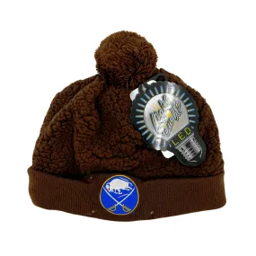 Women's Buffalo Sabres Brown Sherpa Light Up Winter Hat