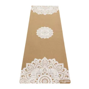 YDL Cork Mat Mandala White