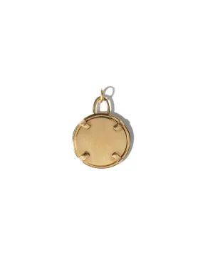 Zion Coin Pendant <br> Gold Vermeil